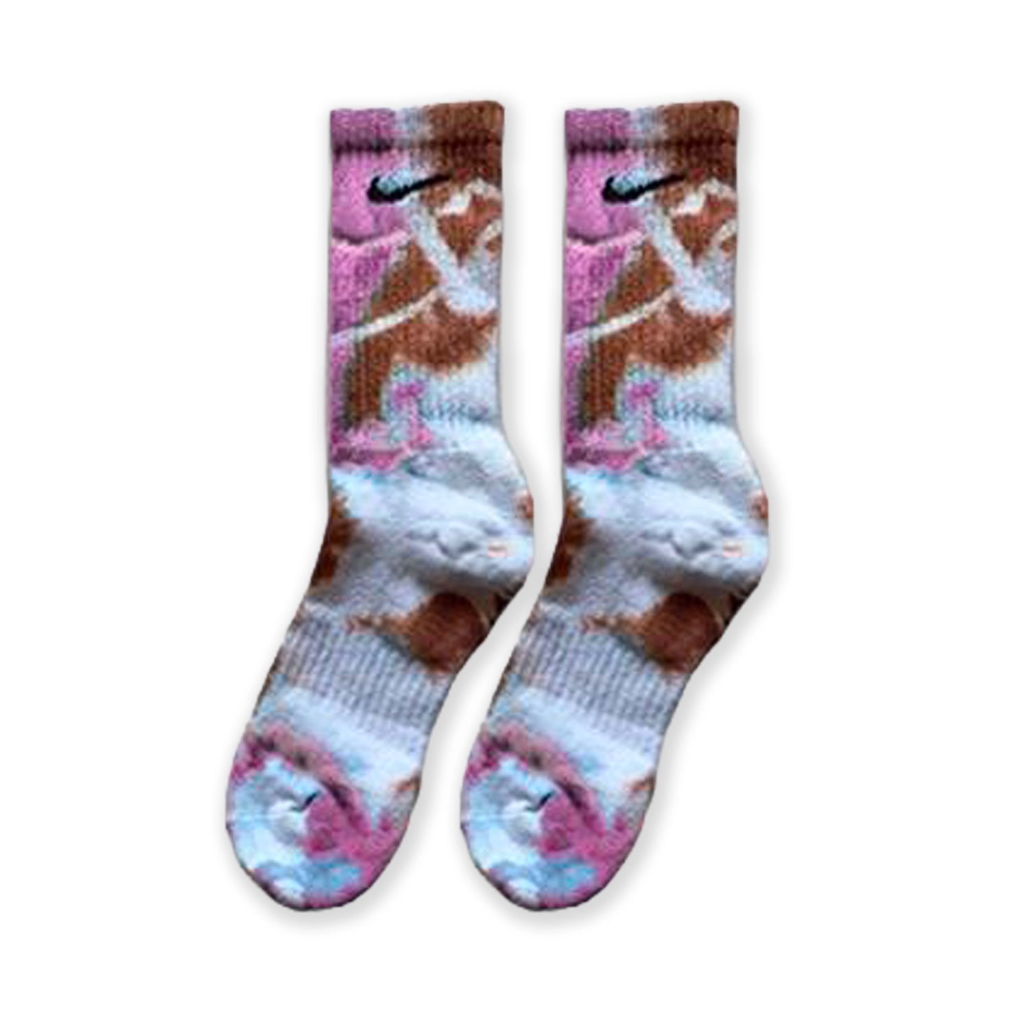 TIE DYE NIKE SOCKS