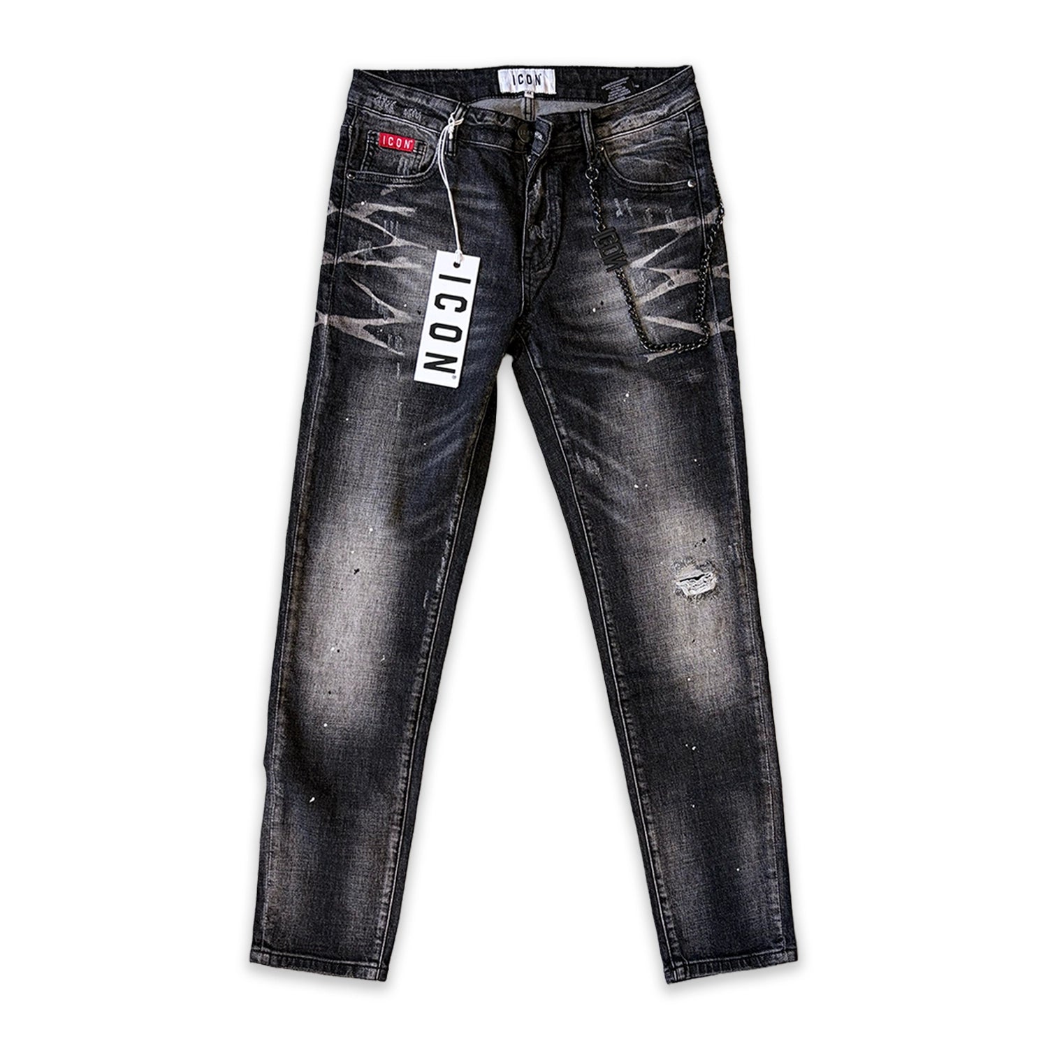 JEANS NERO IUD002