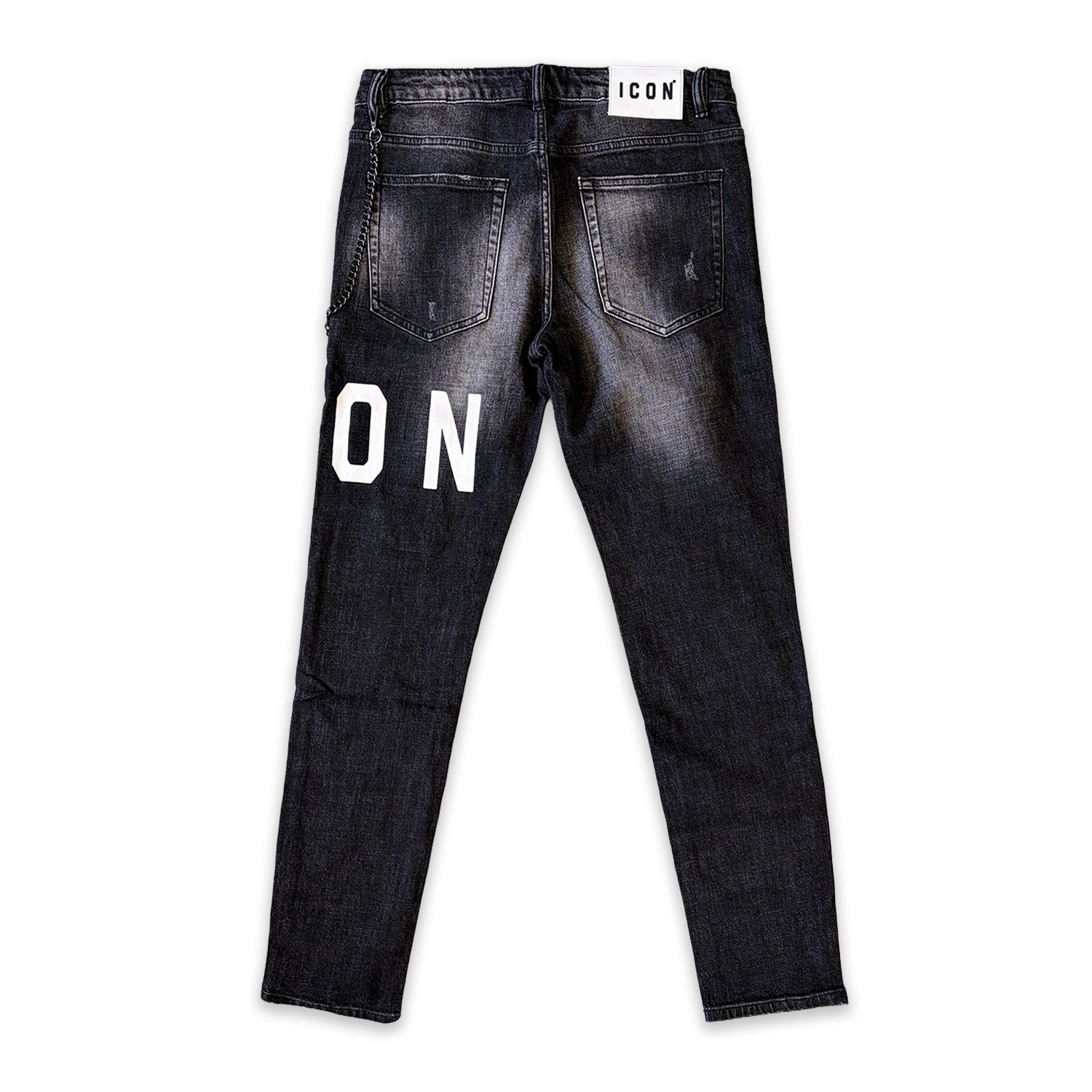 JEANS NERO IUD023