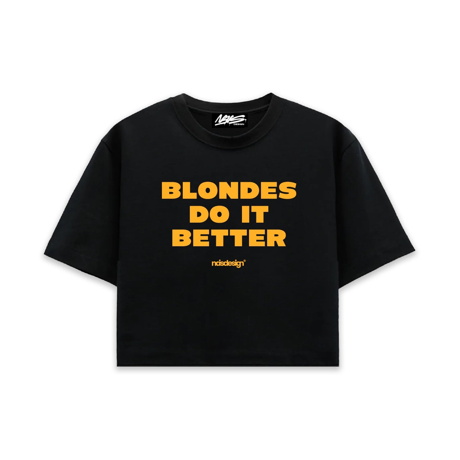 BLONDES CROP TOP