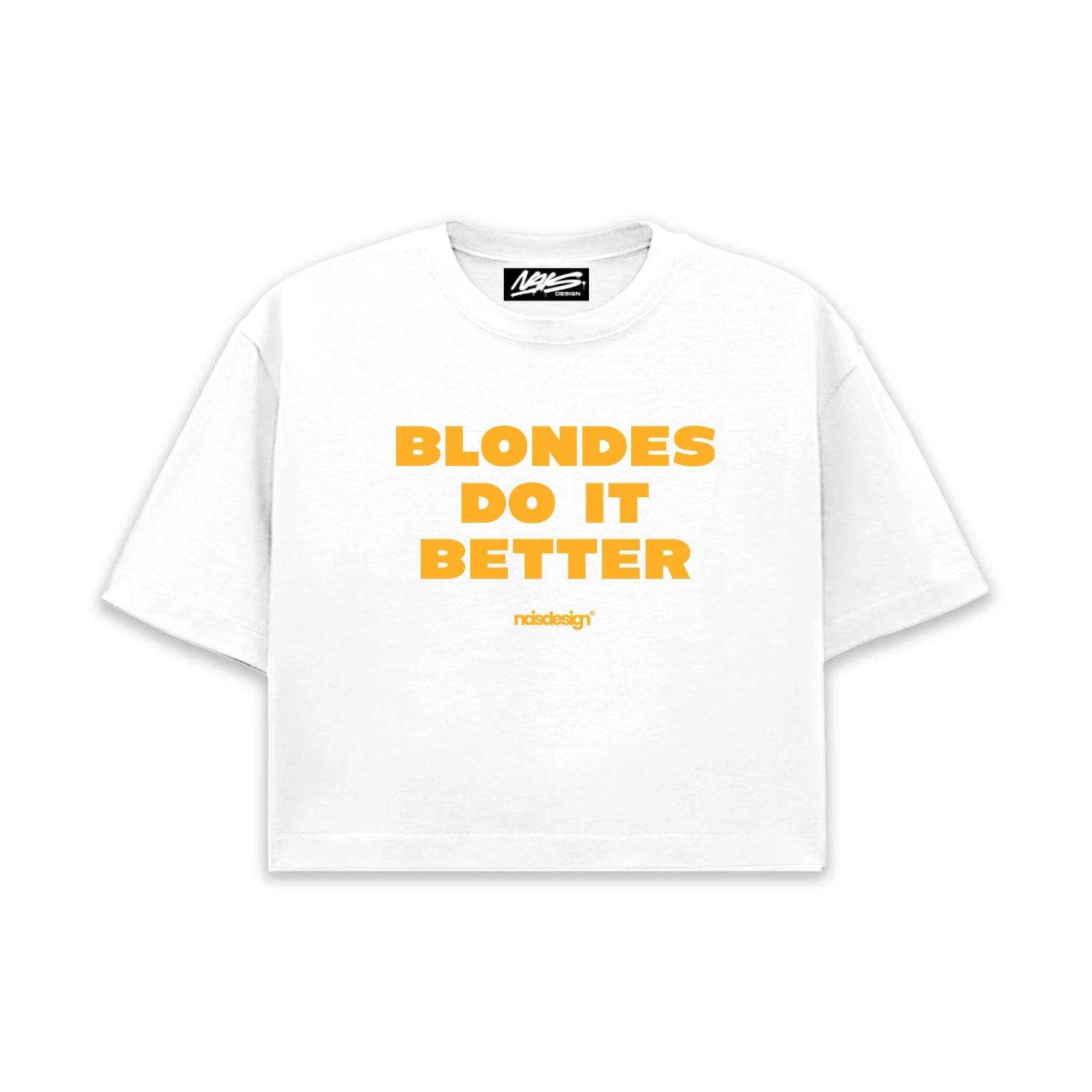 BLONDES CROP TOP