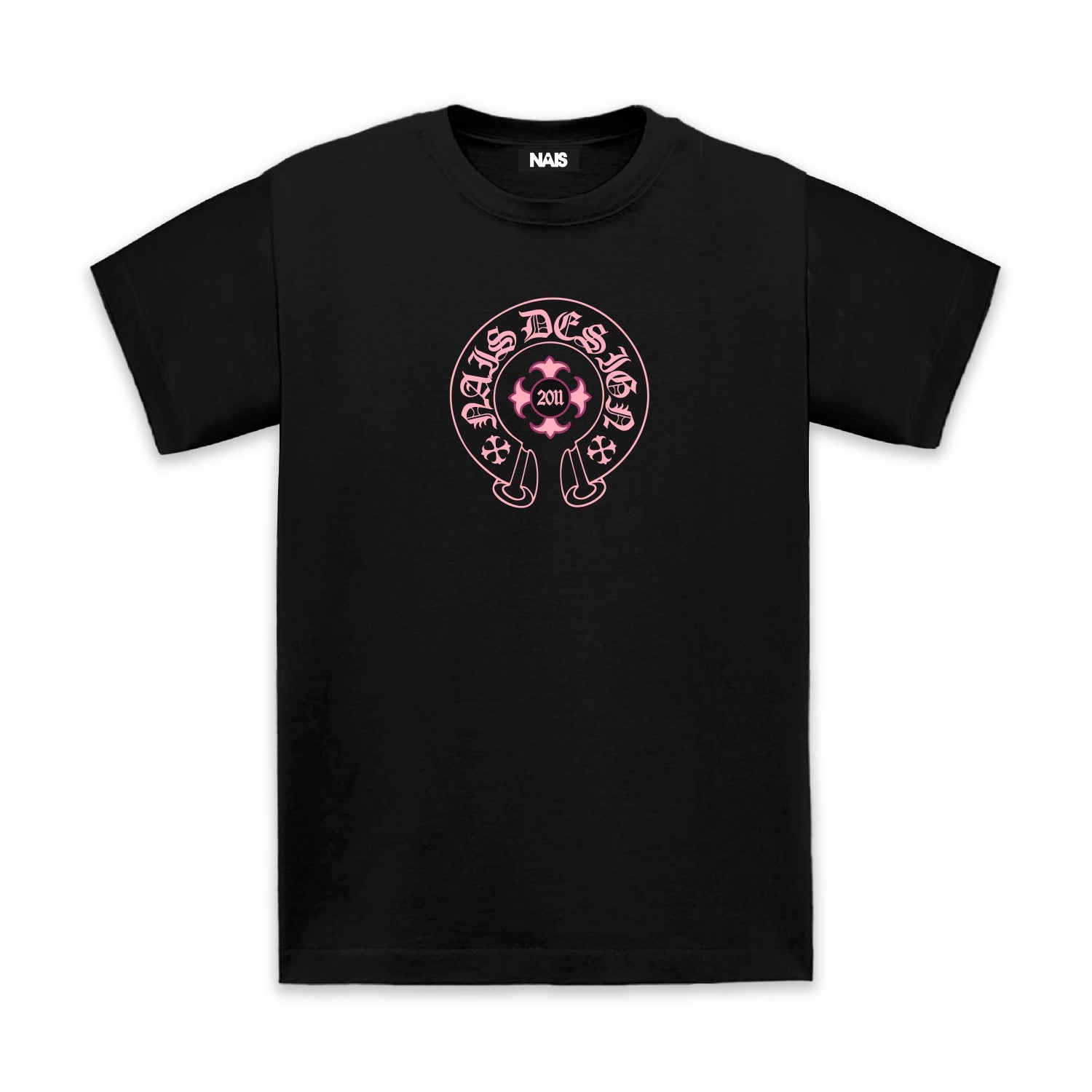 PINK CROSS SET TEE