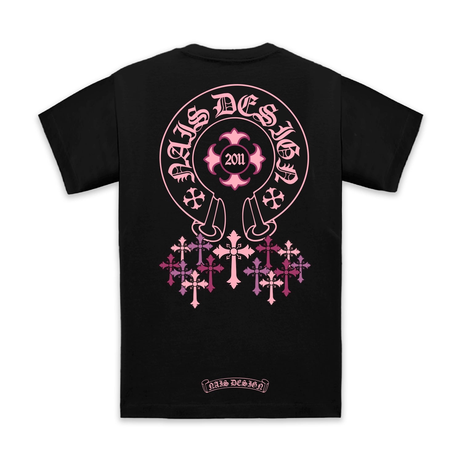 PINK CROSS SET TEE