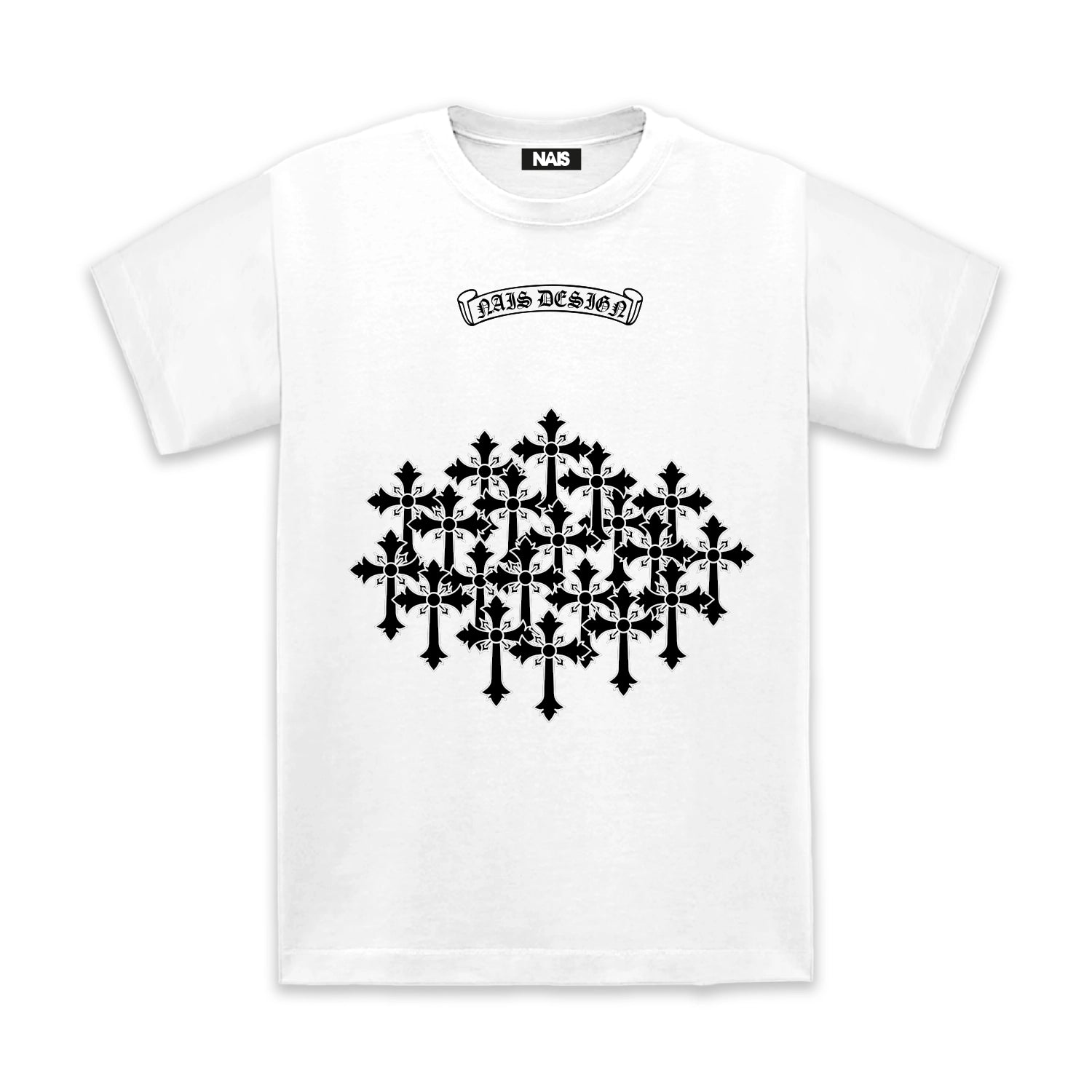 BLACK CROSS SET TEE