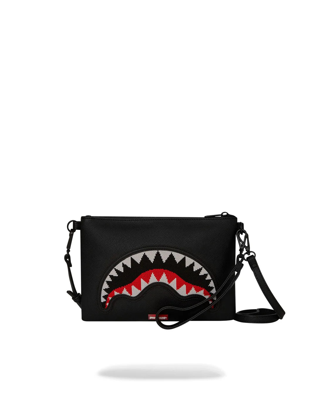 FLY KNIT MOUTH CROSSOVER CLUTCH