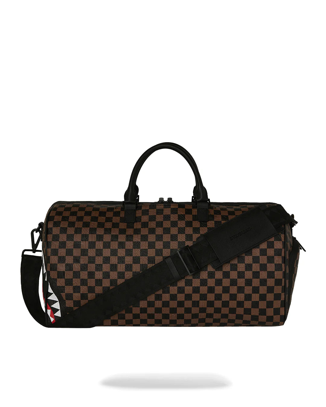 CHECK 2 EMBOSS DUFFLE