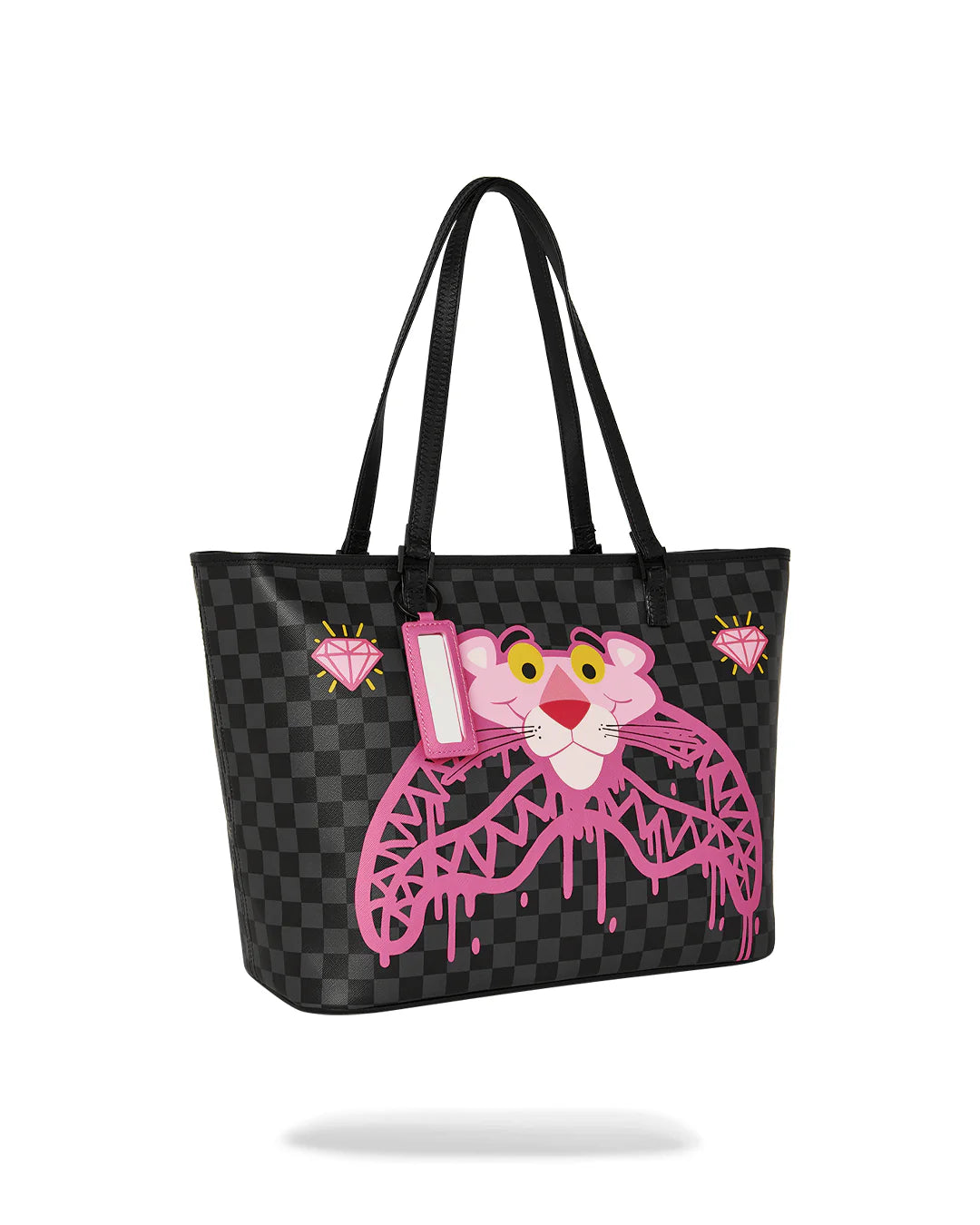 PINK PANTHER DRIPPY DIAMONDS TOTE